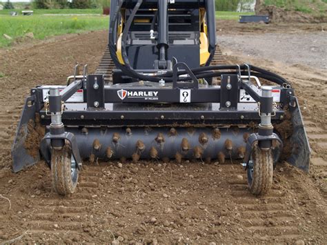 used harley rake for mini skid steer|bobcat harley rake for sale.